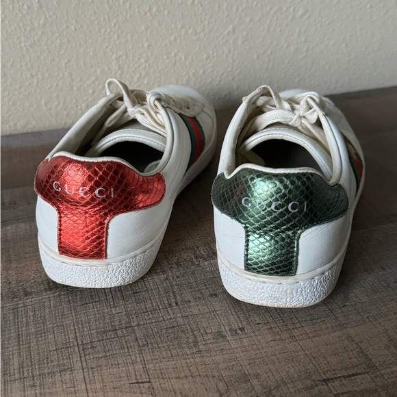 Gucci Ace Sneaker With Bee Womens 7 - Picture 4 of 8